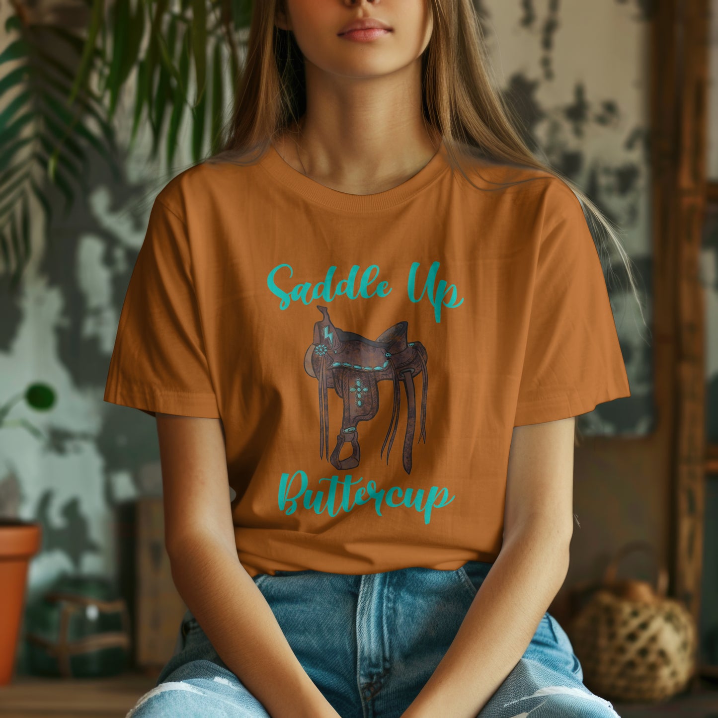 Saddle up Buttercup Print